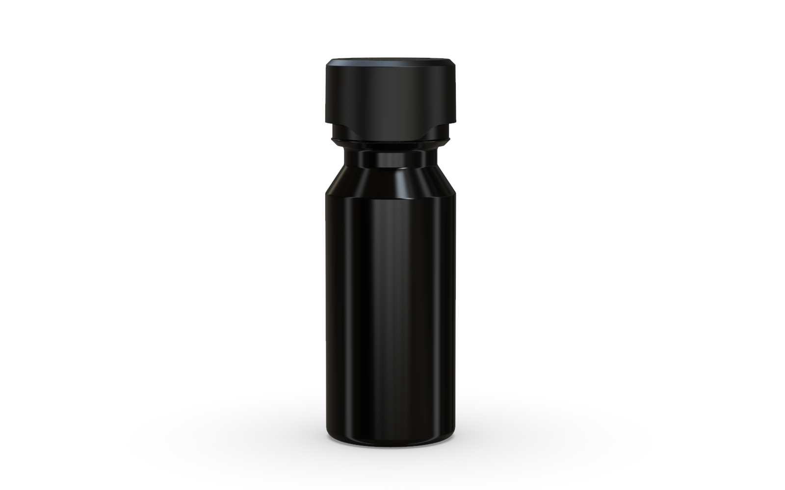 Chubby Gorilla Aviator Shot Bottle 60ml - Black bottle & Black Cap Default Title