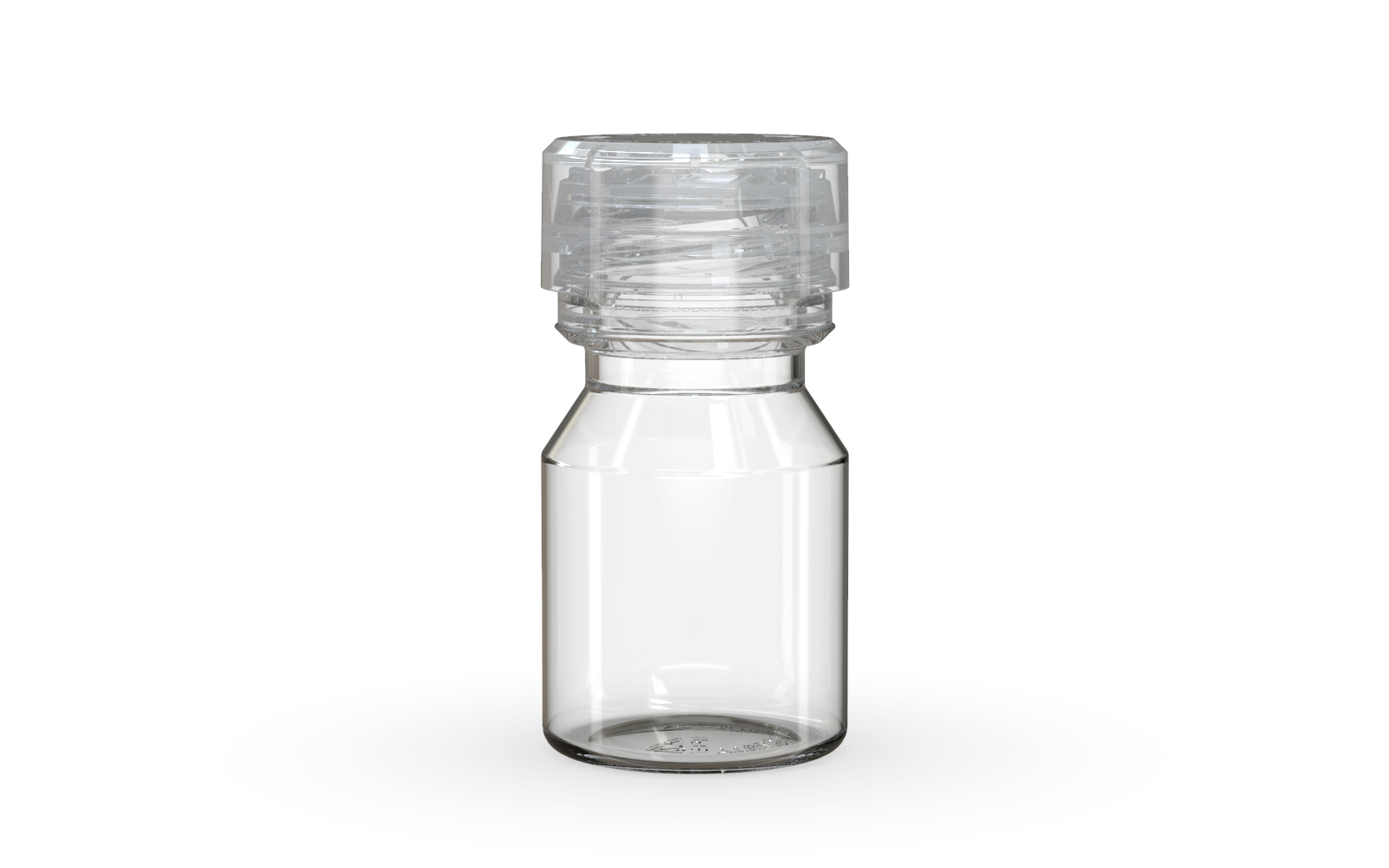Chubby Gorilla Aviator Shot Bottle 30ml - Clear bottle & Clear Cap Default Title