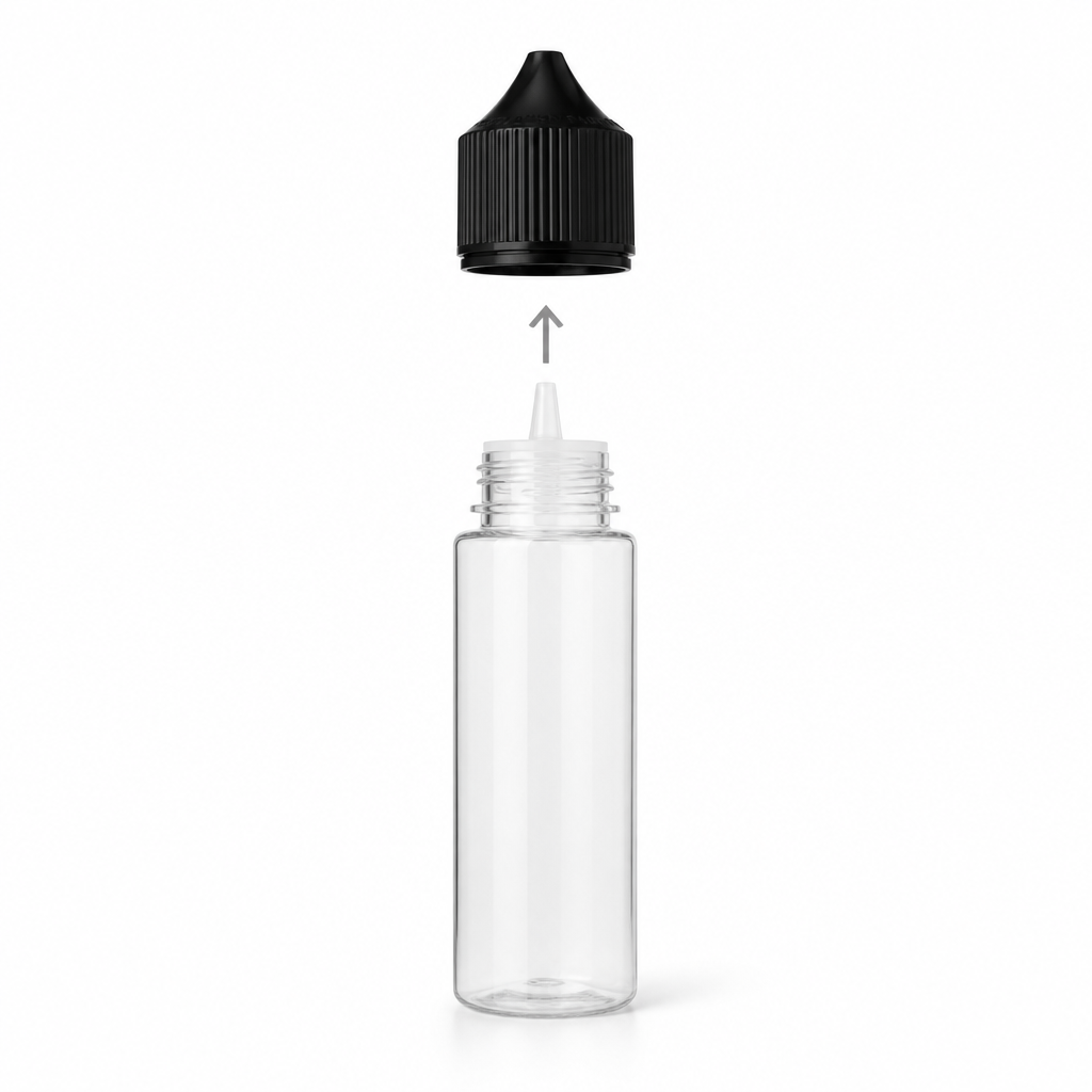 Step 3: lift the Chubby Gorilla bottle cap straight up to avoid cracking the tip