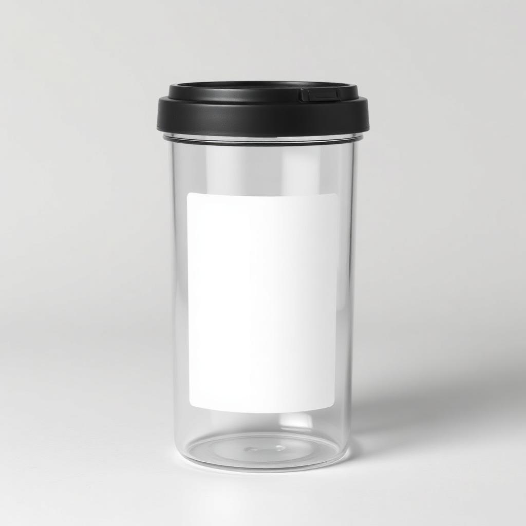 Chubby Gorilla Aviator child-resistant container blank label mockup